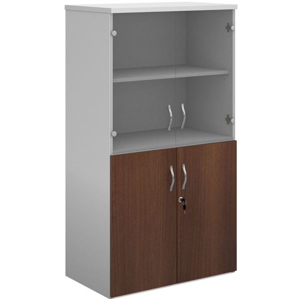 Maestro Combination Units with Wood and Glass Doors